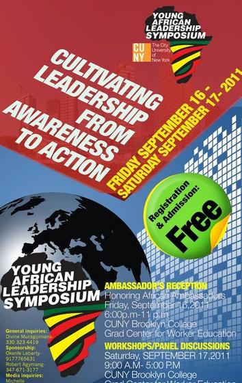 The African Students at City University of New York (CUNY) presents The Young African Leadership Symposium