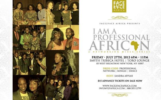 4th Edition of “I Am a professional African” Networking Mixer Series to Take Place in NYC July 27th.