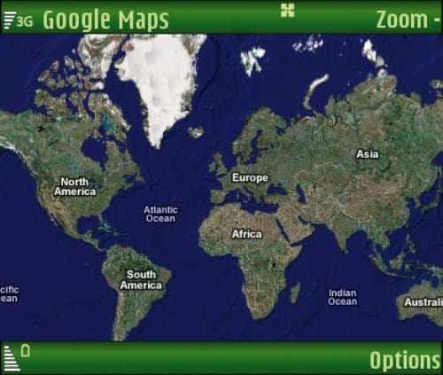 Google Map Africa