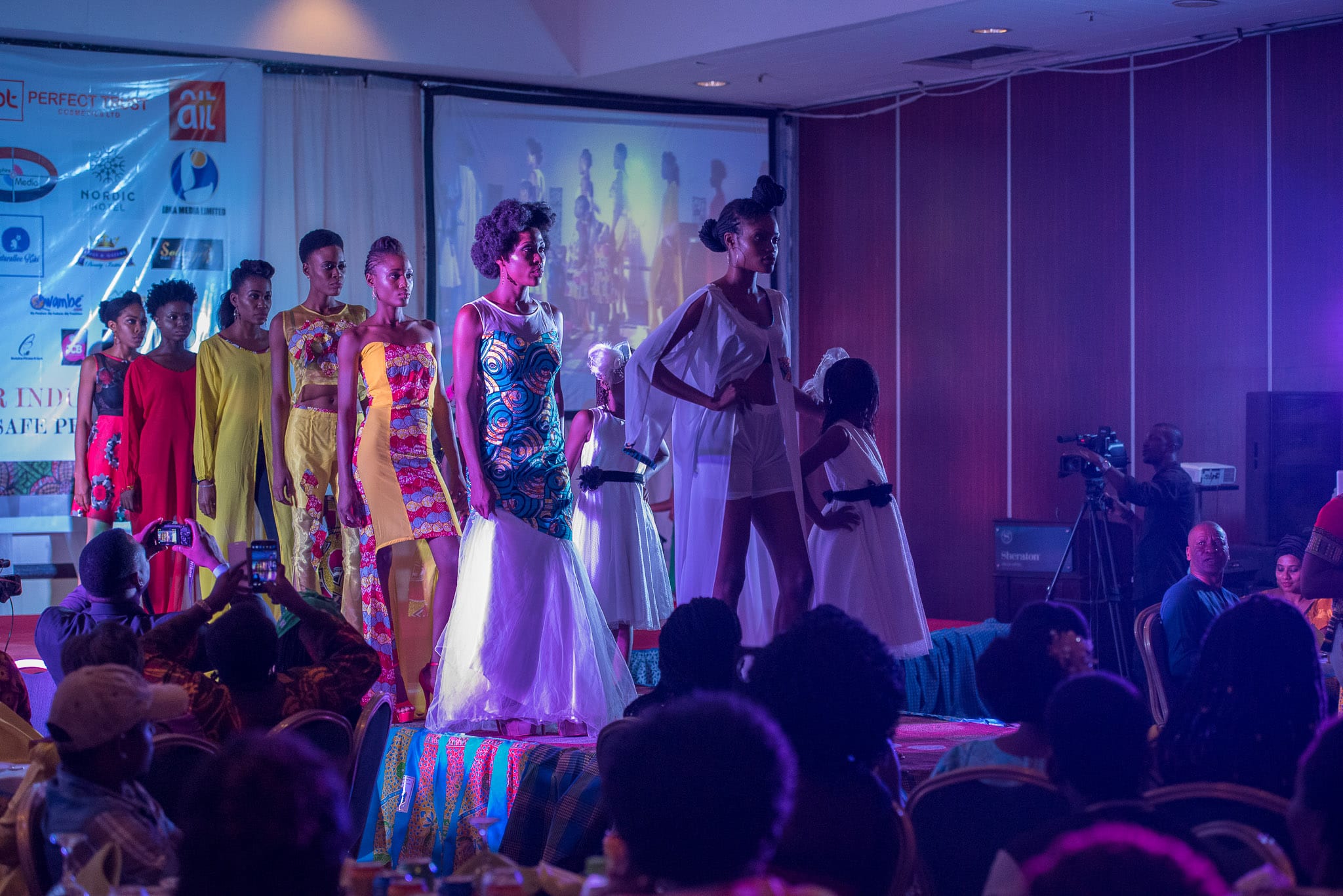 The African Hair Summit finished with a gala night that consisted of showcasing local fashion and talent.