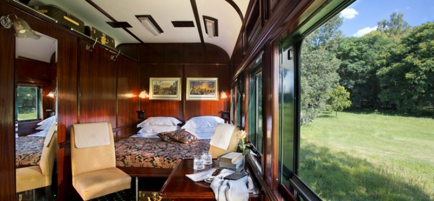 The little-known luxurious train that offers a spectacular safari across southern Africa