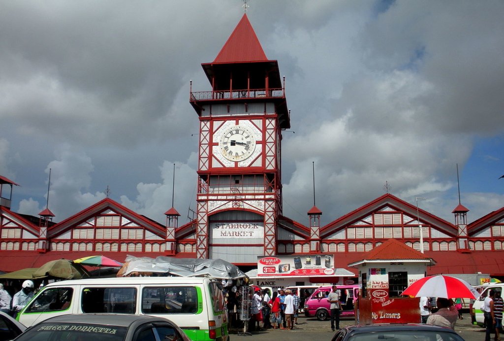 From a small British town to the capital of Guyana, turns