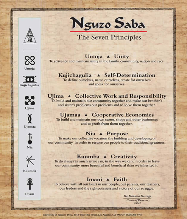 Why Kwanzaa is an embodiment of African heritage and culture in the diaspora