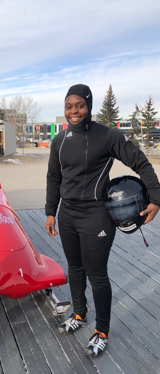 This woman is training to be Africa&#039;s first female monobob athlete at the 2022 Winter Olympics