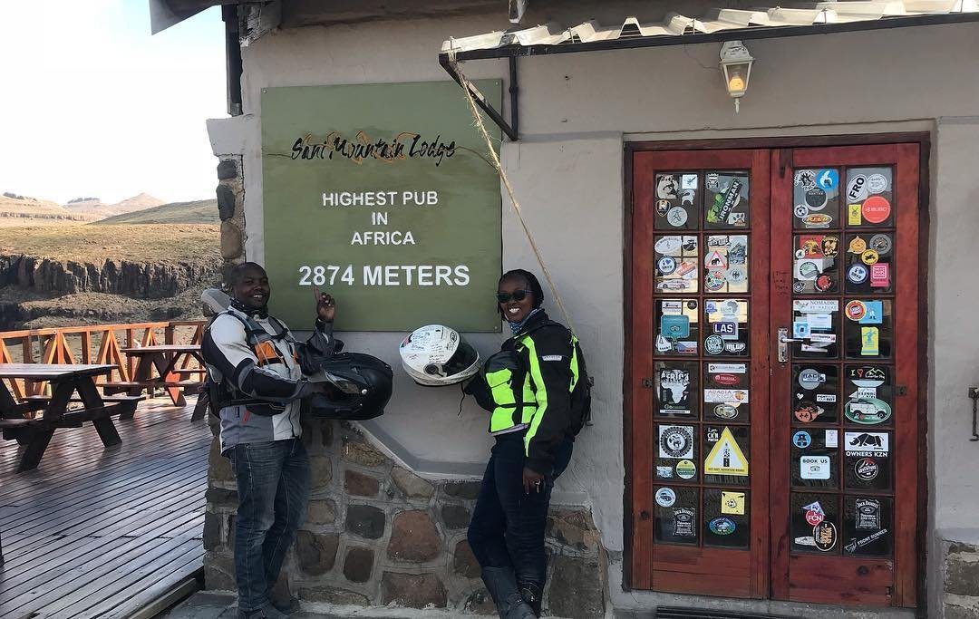 Meet the Kenyan couple who sold everything they had to tour the world on their motorbikes