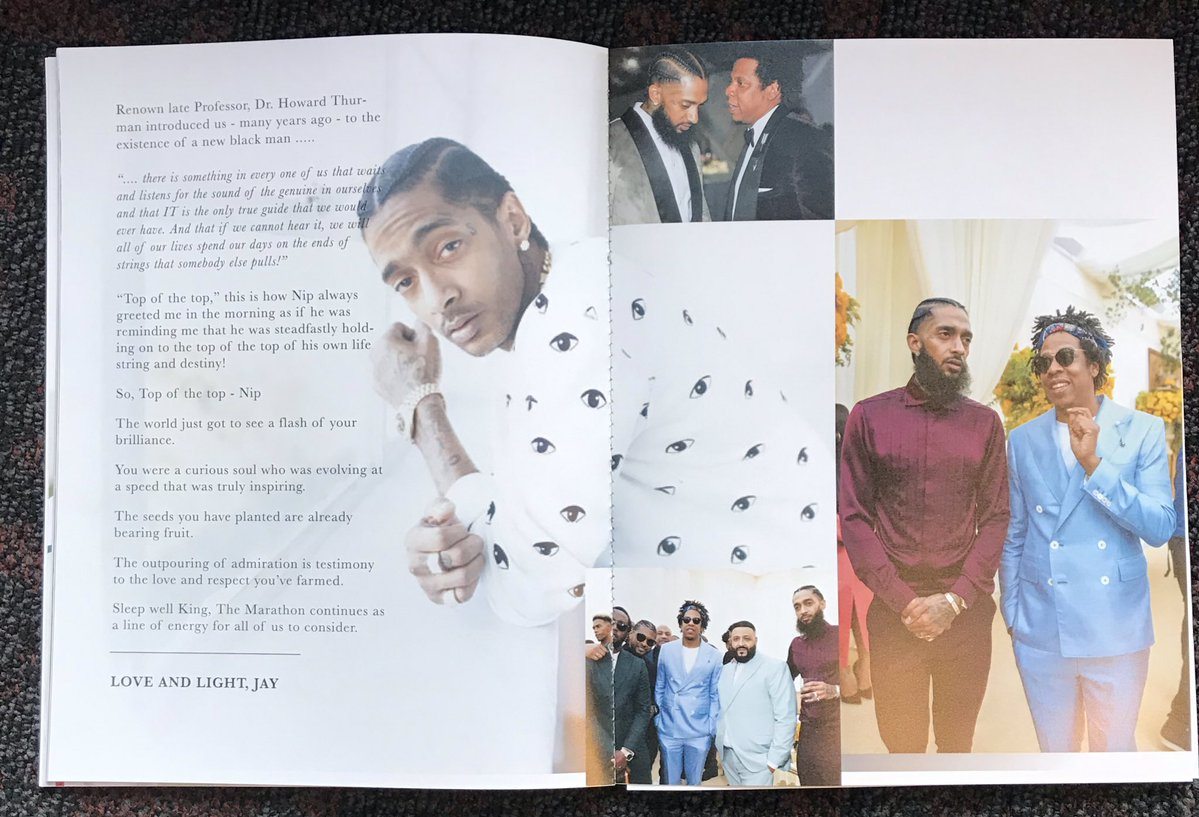 Here are some of the memorable moments at Nipsey Hussle’s emotional send-off