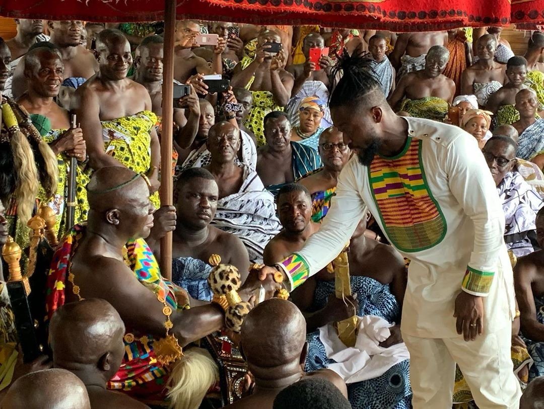 From meeting the Ashanti king to visiting a slave castle, here’s how Kofi Kingston marked his trip to Ghana