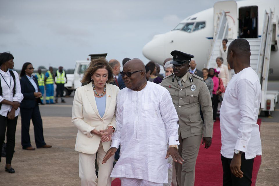 Ilhan Omar and John Lewis &#039;go back to Africa&#039; with Pelosi [Photos]