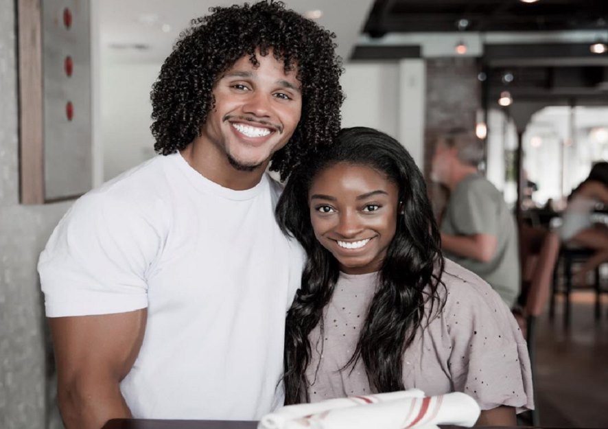 Out goes Ervin, in comes NFL footballer Jonathan Owens as Simone Biles’ new love