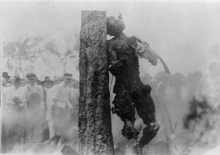 Before Emmett Till, 17-year-old Jesse Washington was roasted to death by a white mob and captured on camera for postcards