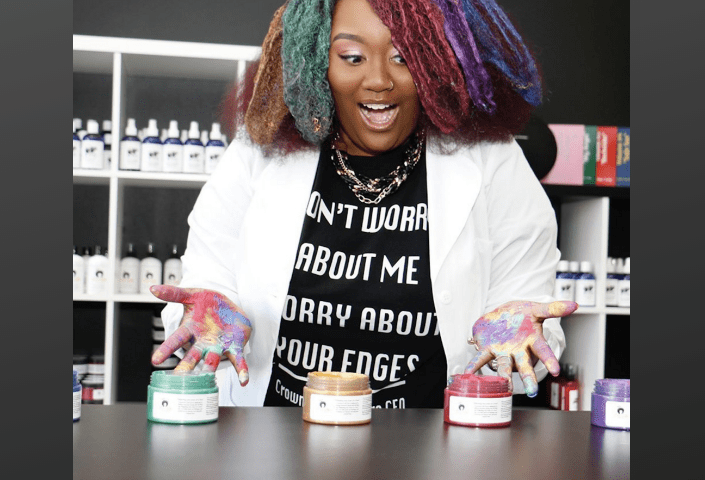 This homeless woman now owns a hair care brand worth $2m