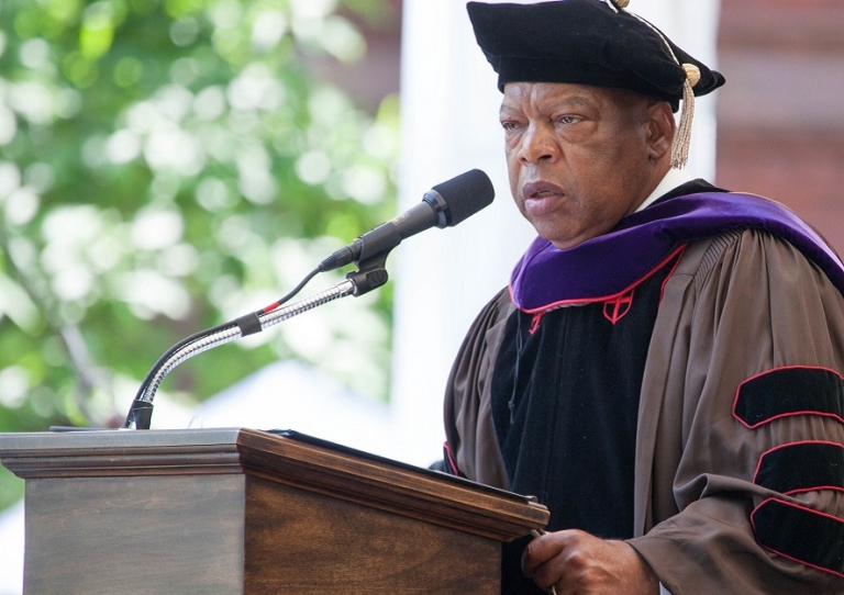 John Lewis tribute in Capitol ‘destroyed’ by proTrump rioters House