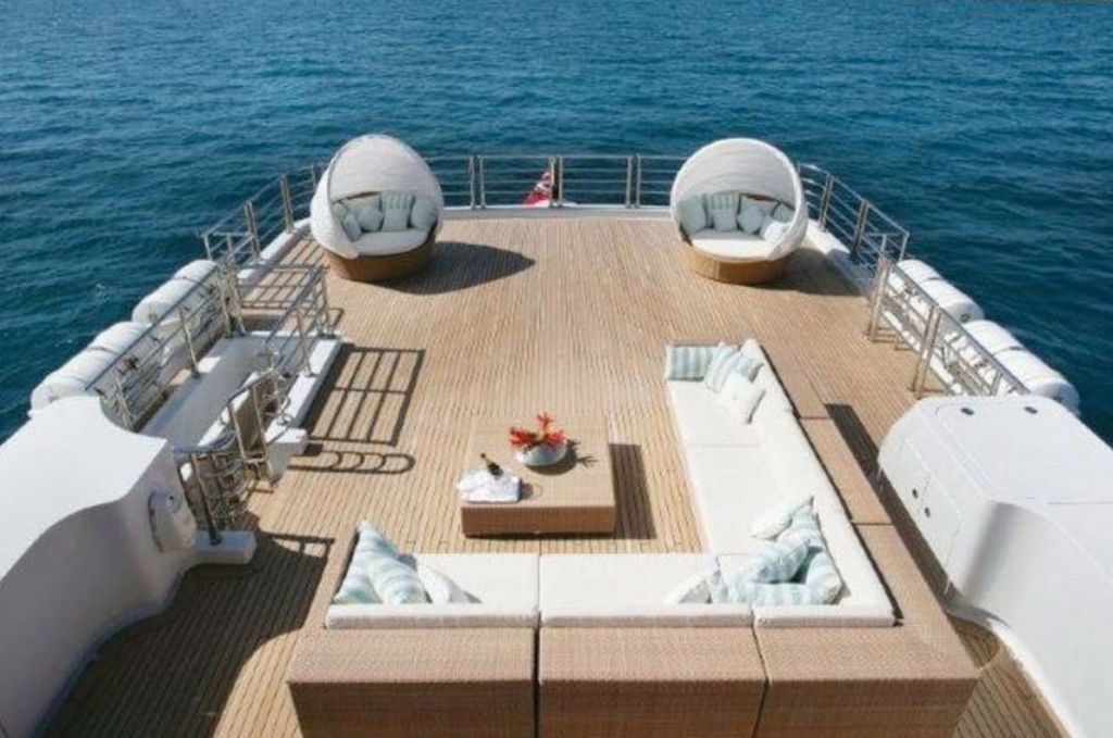 A rare look inside Diddy’s $65 million superyacht