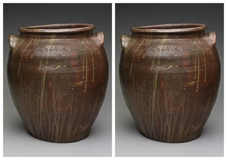 Meet onelegged artist Dave and his largesized historic pots that