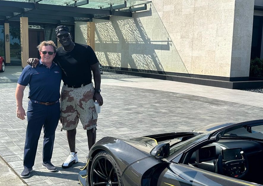 Basketball legend Michael Jordan adds m Hennessey Venom F5 Roadster to his car collection Basketball legend Michael Jordan adds m Hennessey Venom F5 Roadster to his car collection