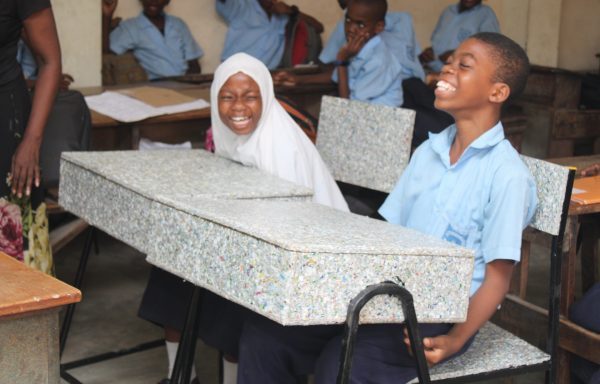How this award-winning Kenyan group turns marine plastic waste into school desks, chairs to battle plastic plague