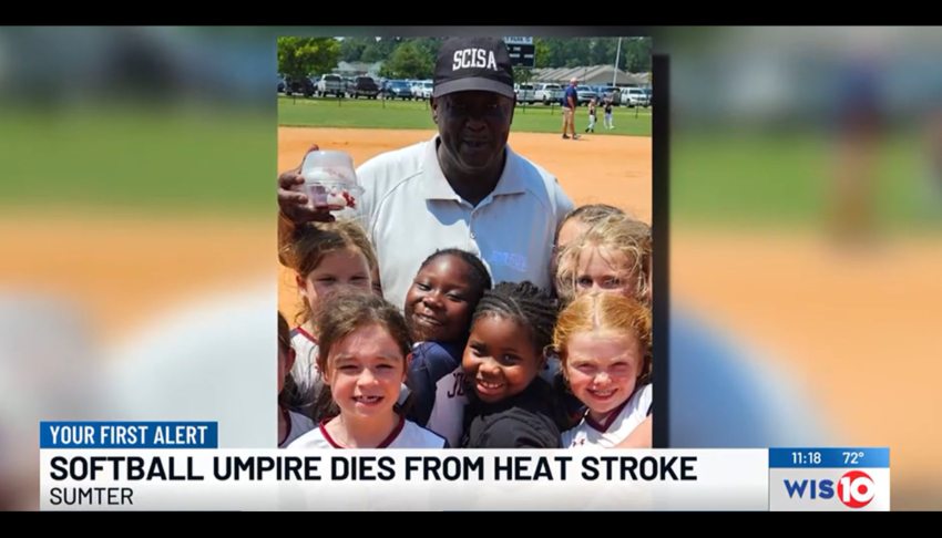 Heatwave: Beloved umpire dies after collapsing during youth softball tournament