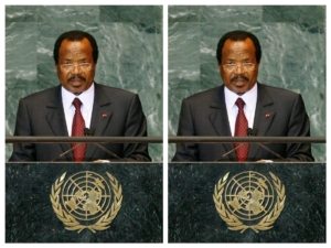 President of Cameroon, Paul Biya