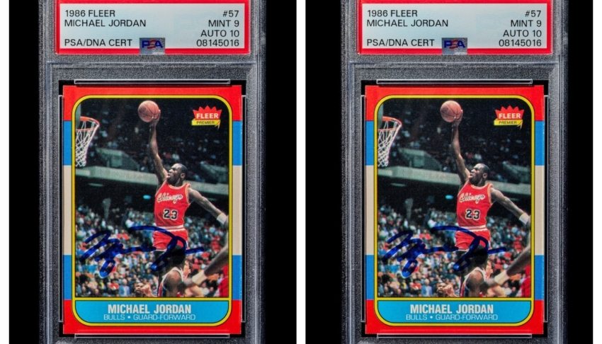 Michael Jordan rookie card sells for record $2.5M at Pharrell Williams’ auction