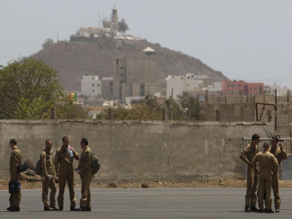 France military in Senegal (West Africa)