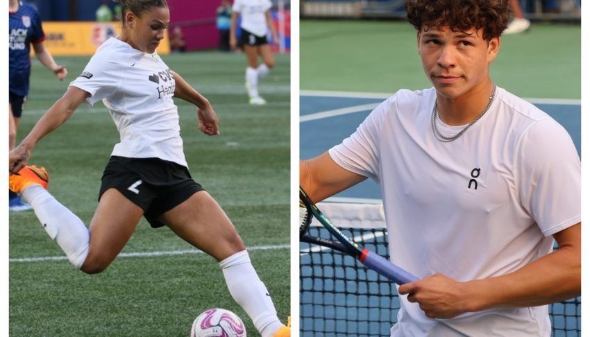 Trinity Rodman asks Wimbledon announcers to stop mentioning her dad as she supports boyfriend Ben Shelton