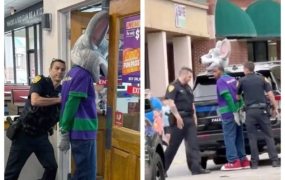 Police arrest Chuck E. Cheese mascot for fraud while working and in mouse costume