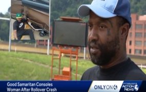 Man who couldn’t rescue crash victim held her hand till ambulance came, others stood by recording