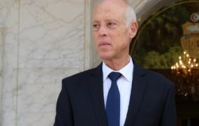Tunisians rally against Saied’s rule on anniversary of power grab