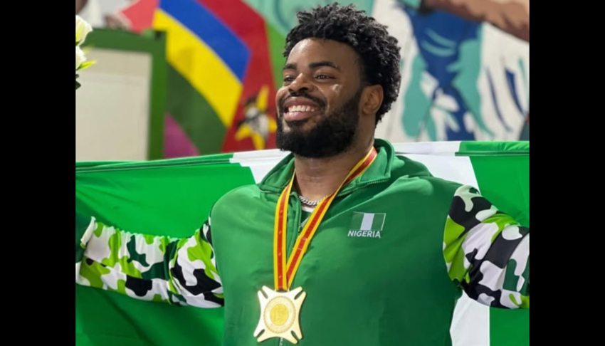 Nigeria’s Chukwuebuka Enekwechi is now the first African to surpass 22-meter mark in shot put