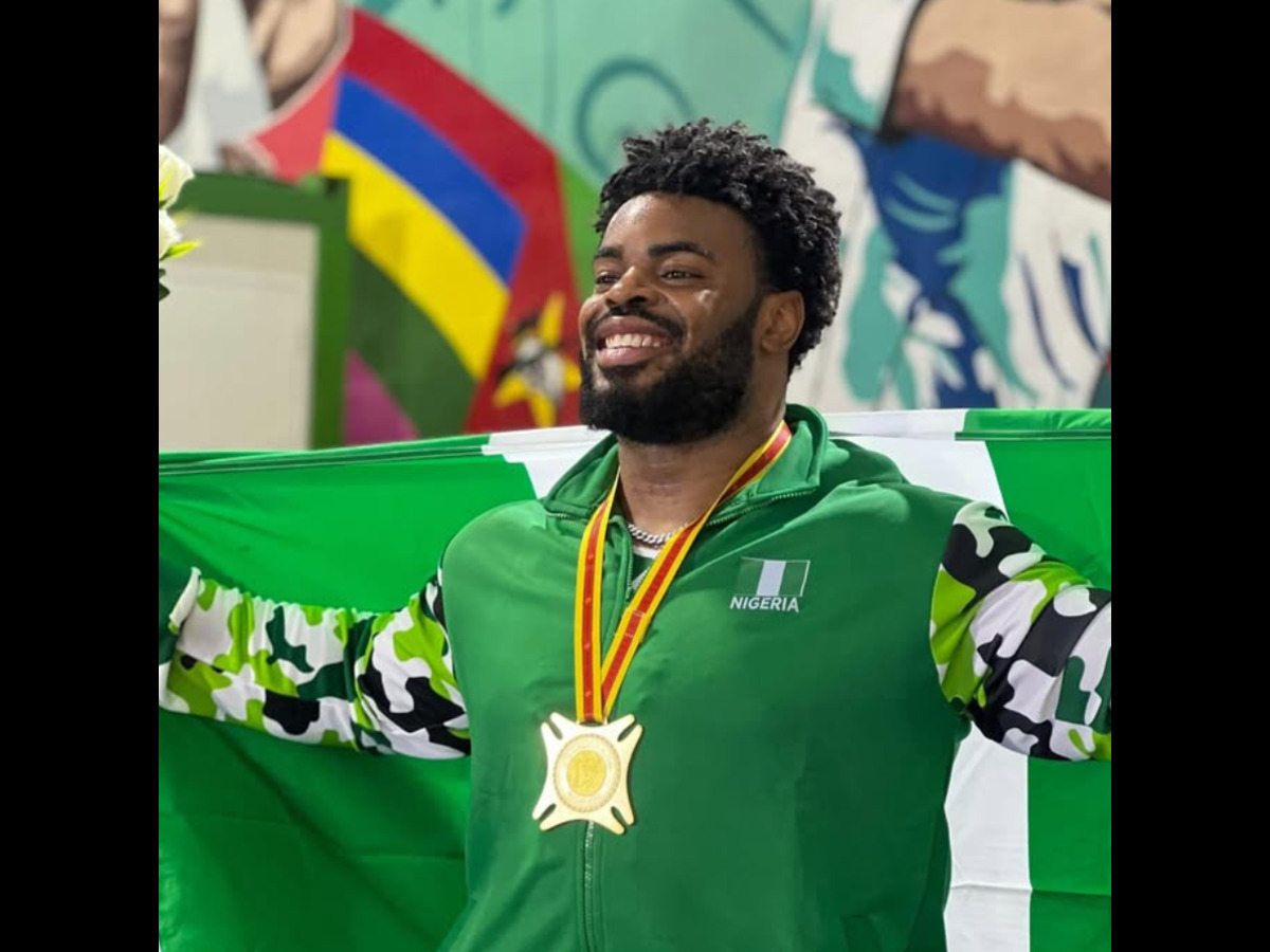 Nigeria’s Chukwuebuka Enekwechi is now the first African to surpass 22-meter mark in shot put