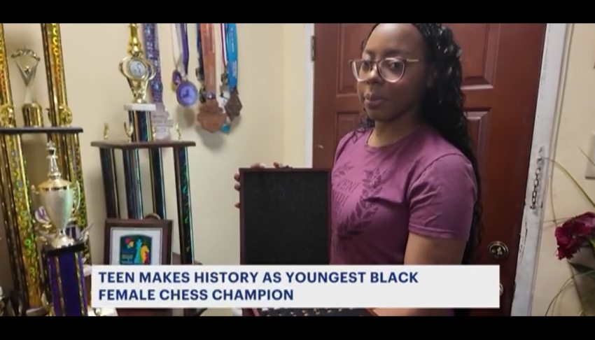 Meet the 19-year-old who recently became the youngest Black female chess master in U.S. history