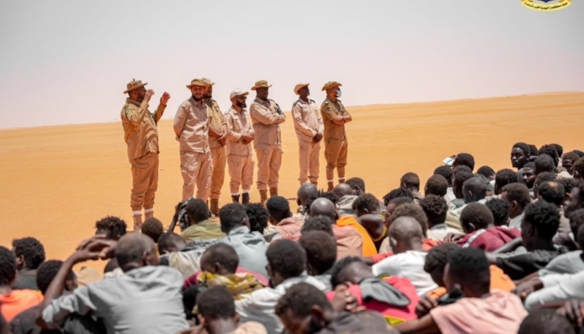 Hundreds of Sudanese migrants deported from eastern Libya amid crackdown on smuggling
