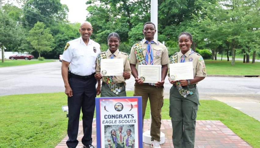 Get to know the first Black triplets to earn Eagle Scout status in U.S.