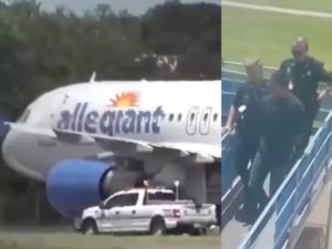 Plane forced to make emergency landing after psychiatric patient said his laptop was a bomb