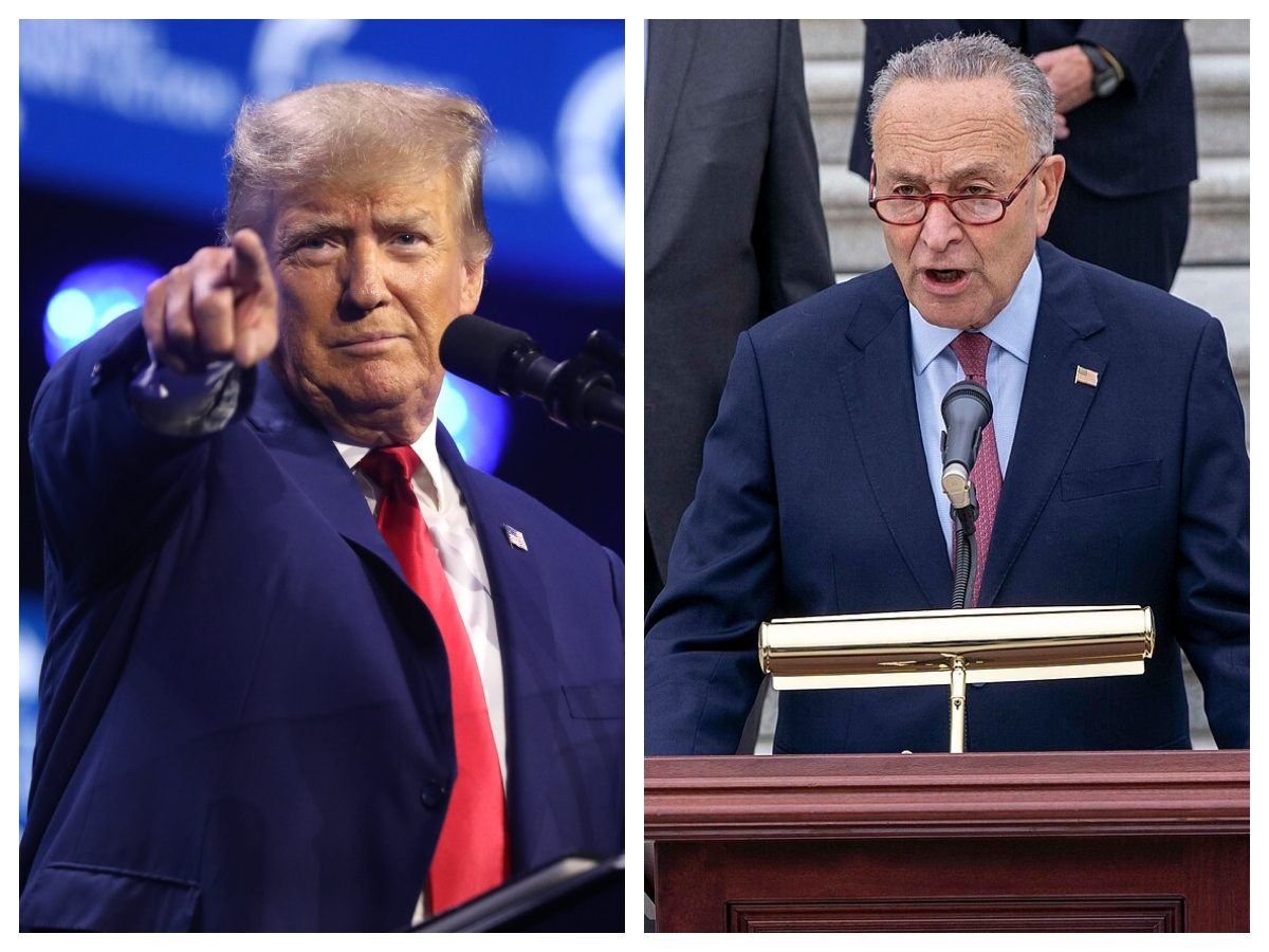 Trump accuses Schumer, Democrats of ‘extortion’ over Senate nominee blockade