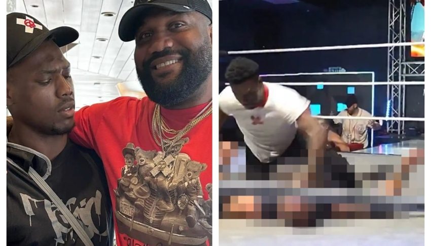 Rampage Jackson’s son Raja arrested weeks after he violently knocked out wrestler Syko Stu