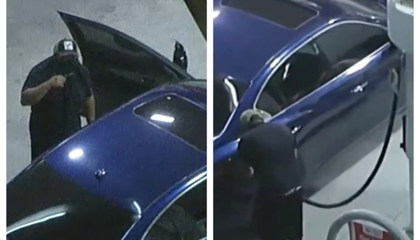 Suspect stopped for gas while engaging police in high-speed chase and still got away