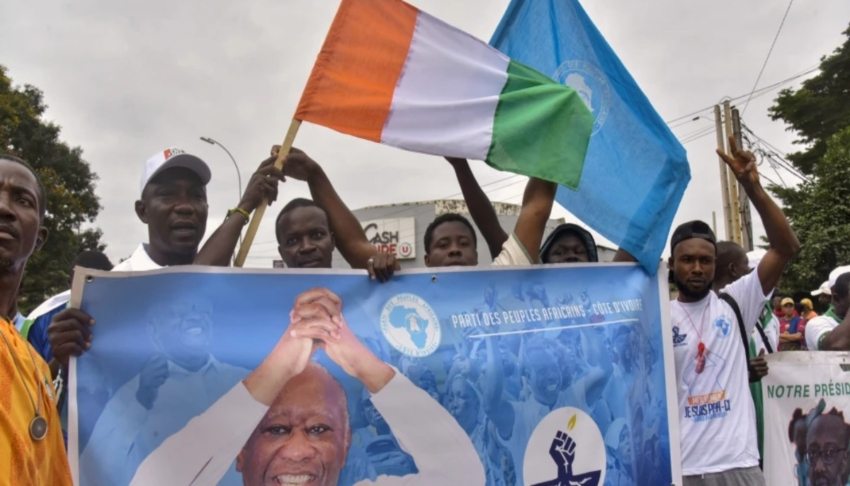 Ivory Coast protesters demand inclusion of opposition leaders in presidential race