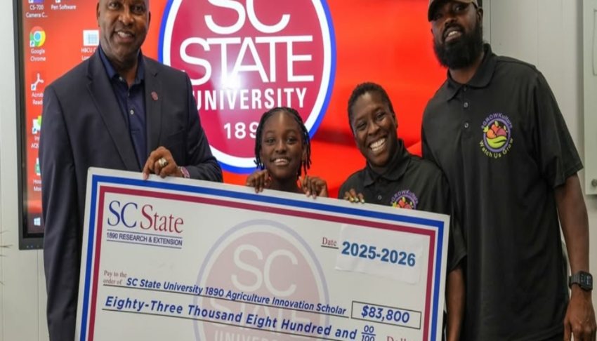 10-year-old farming prodigy receives $83K scholarship to South Carolina State