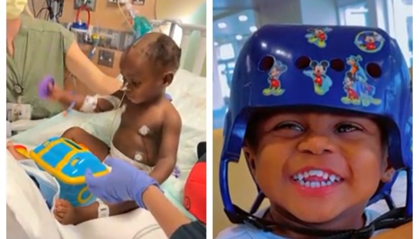 2-year-old shot in face while sleeping now home after 2 months in hospital, suspects still at large