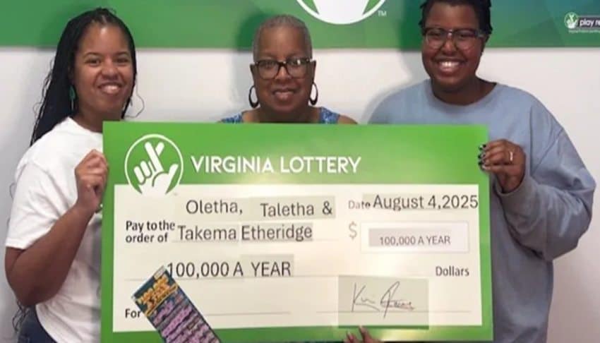 Woman wins $1M lottery prize from a scratch-off ticket, the second time she has won the jackpot