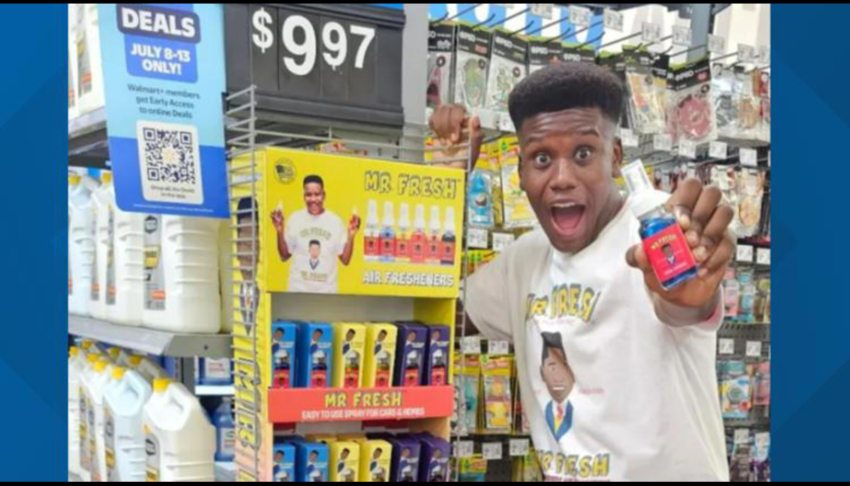 16-year-old entrepreneur makes history landing Walmart deal