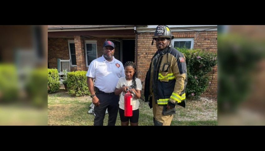 Greenville: 8-year-old girl bravely saves grandparents’ home from fire 