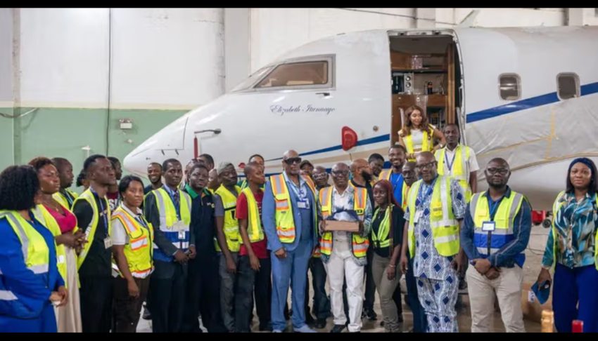 How Elin Air, a woman-led company in Nigeria, made aviation history completing a major jet maintenance