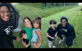LSU football player praised after helping mom stuck on the side of the road
