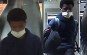 Police arrest masked teen who slashed woman nearly to death on NYC train after she refused to give up her bag
