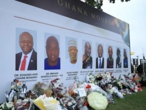 Ghana Helicopter crash Mahama