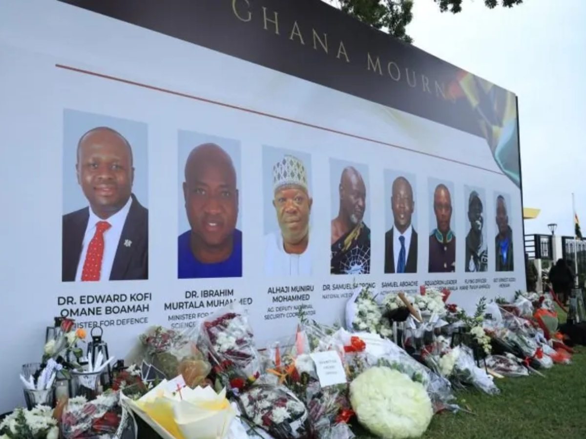 Ghana Helicopter crash Mahama