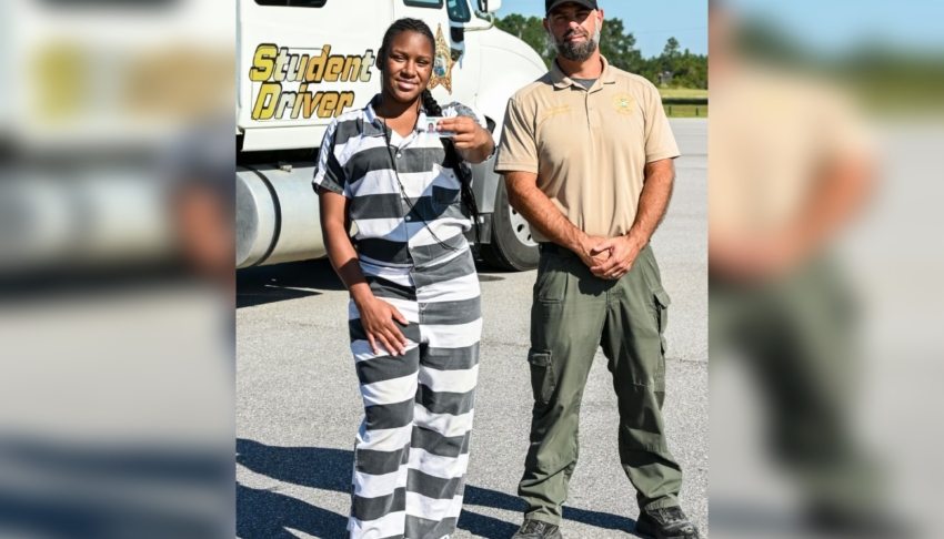 Inmate becomes first woman to graduate from jail’s CDL program to become a truck driver