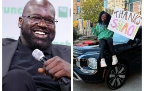 Shaquille O’Neal gifts new car to young wrestler who was struggling to get to practice